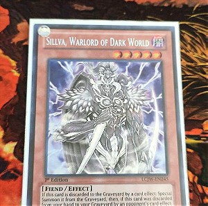 YUGIOH: Sillva, Warlord of Dark World LCJW 1st ED