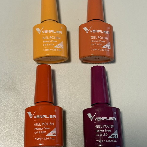Venalisa semipermanent nail polishes new