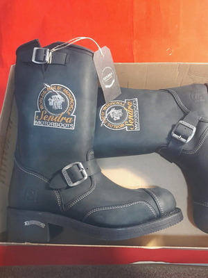 Sendra Ν42 χειροποίητες μπότες καινούργιες μαύρες