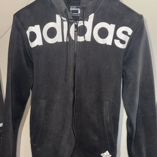 Adidas Sport Essentials Jacket Used Small Black