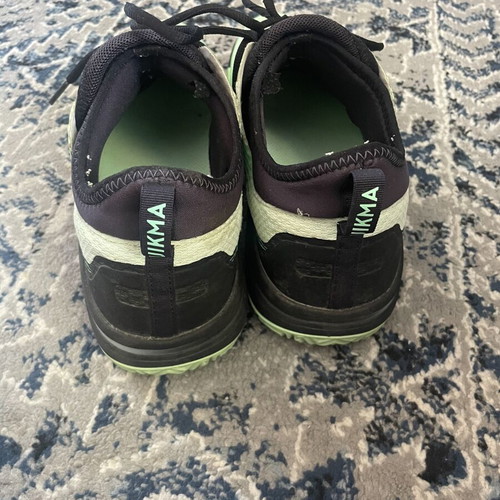 Kuikma padel shoes used, size 45, black and turquoise