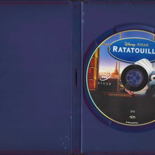 Ratatouille DVD used, dubbed, animated comedy