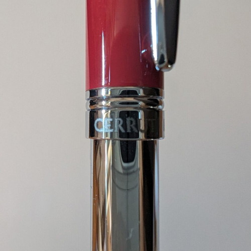 CERRUTI 1881 Ballpoint Pen Zoom Red new