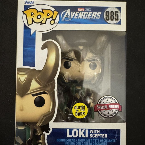 Funko Pop Loki with Scepter
