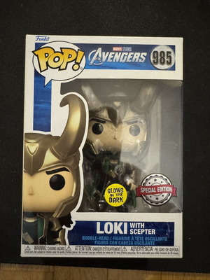 Funko Pop Loki with Scepter