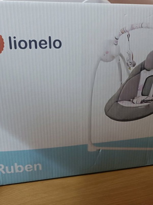 Lionelo Ruben βρεφικό ηλεκτρικό ρηλάξ σαν καινούργιο, γκρι ροζ