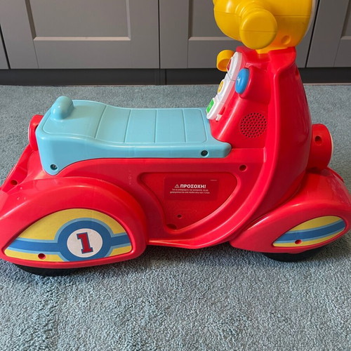 Fisher Price Scooter used with 3 sound stages and 50+ educational songs