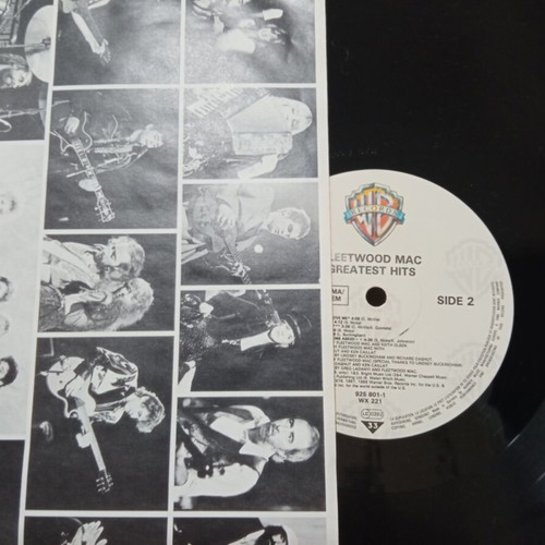 Fleetwood Mac Greatest Hits LP record