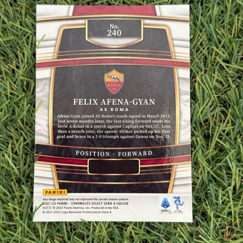 Panini Chronicles Serie A 21/22 Felix Afena-Gyan Roma card new