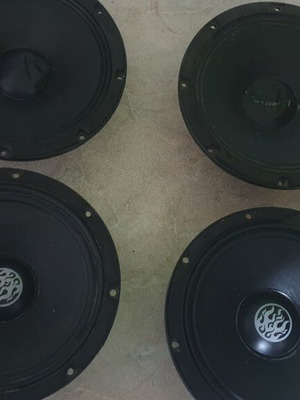 Intrerfire and Beyma 8-inch car speakers, set of 4