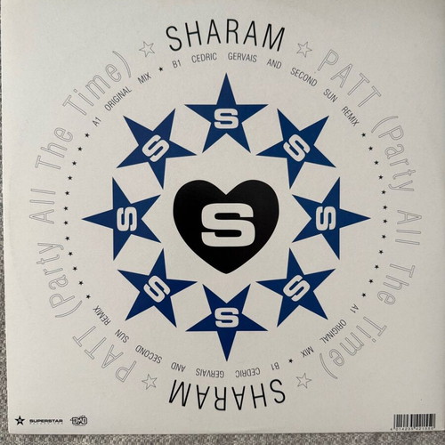 Sharam PATT (Party All The Time) βινύλιο μεταχειρισμένο