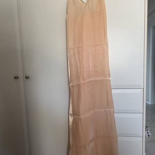 Esti Athens long nightgown new, beige and gold