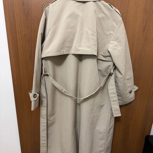 Trench coat new beige, size M oversize