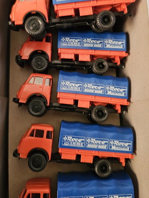 Roco Minitanks HO 1:87 collectible truck set of 5 with box