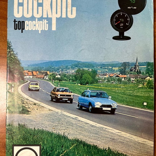 VDO Cockpit promotional brochure like new