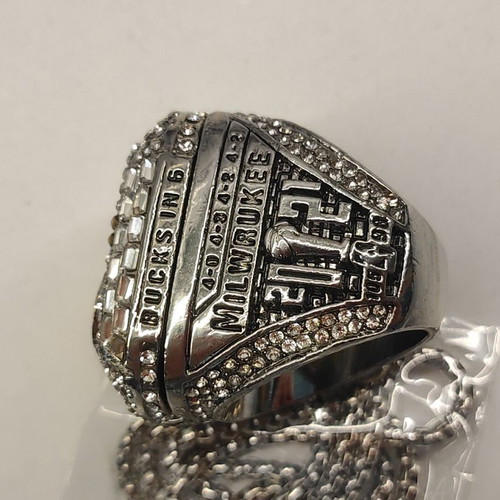 Giannis Antetokounmpo NBA championship ring new