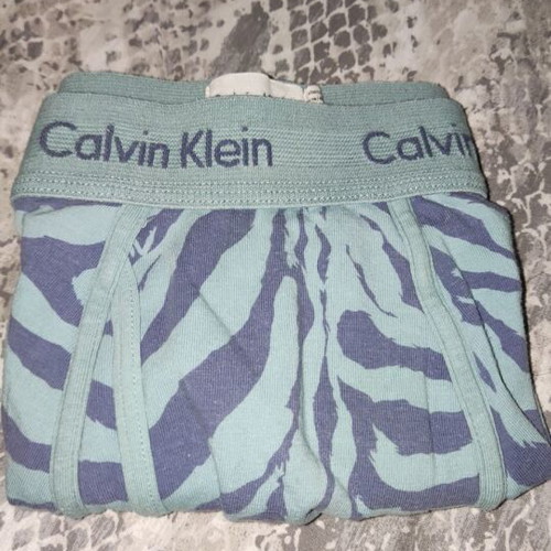 Calvin Klein boxer new, size small, blue turquoise