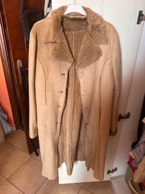 Women's coat like new, beige, size L