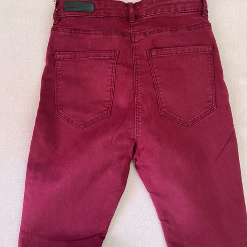 Stradivarius red jeans like new, size XL