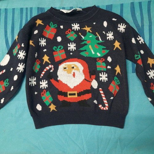 H&M pullover like new, kids, blue and colorful