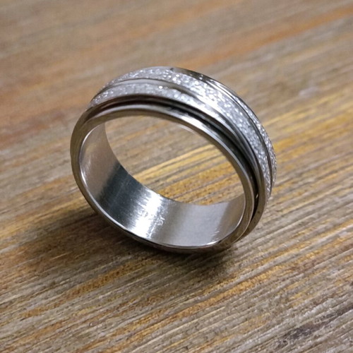 Silver 925 plated ring used