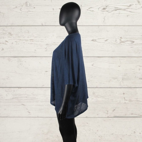 Acne women's top XS blue linen like new