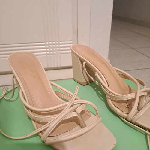 Luigi sandals used, beige, size 38 with laces