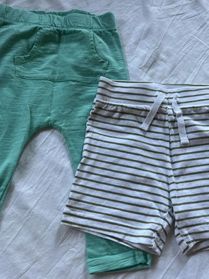 Summer outfit and shorts for baby boy 9-12 months like new