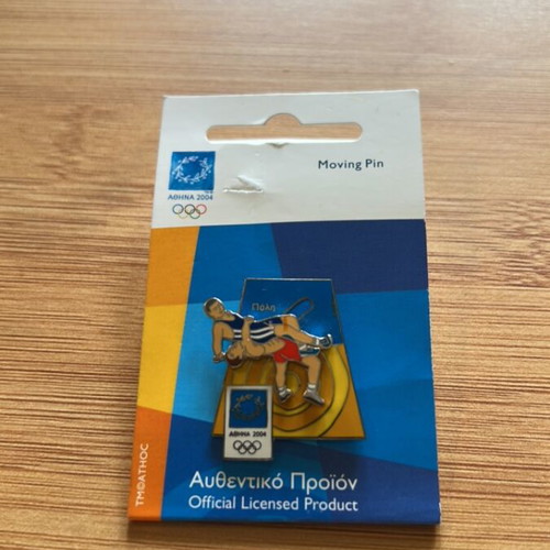Athens 2004 Wrestling Collectible Pin like new