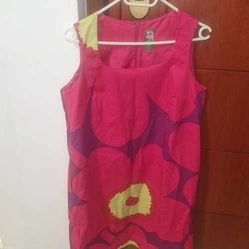 Marimekko women's dress pink like new, size S