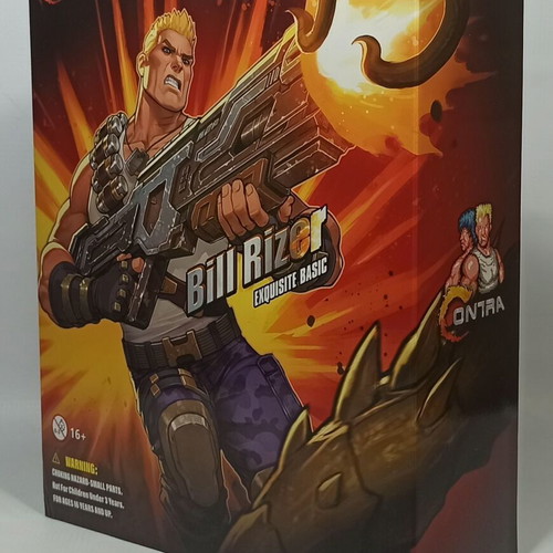 Hiya Toys Konami Contra Operation Galuga Bill Rizer 6" exquisite basic figure new