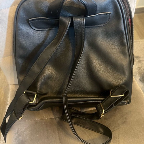 Black backpack bag like new