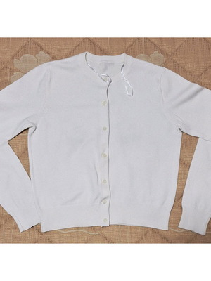 Women's cardigan used H&M size M cream