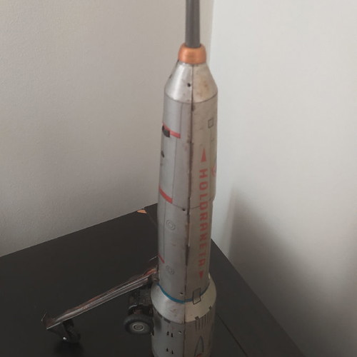Rocket toy 1970 used, 38cm