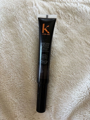 Hair mascara for roots like new, dark brown Kpourkarite