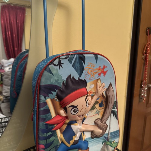 Disney Jake & the Never Land Pirates παιδική τσάντα τρόλεϊ