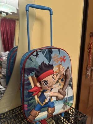 Disney Jake & the Never Land Pirates παιδική τσάντα τρόλεϊ
