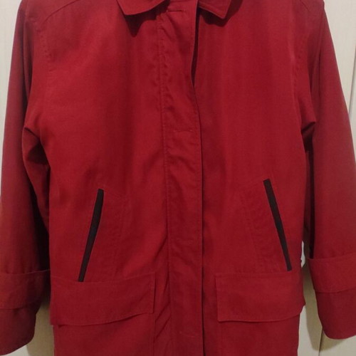 Arhontis women's spring autumn jacket with fleece lining, used, red
