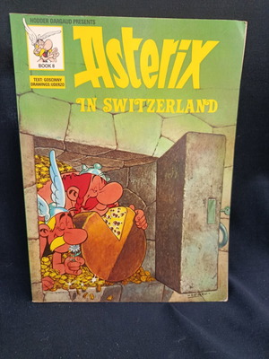Asterix in Switzerland κόμικ μεταχειρισμένο, αγγλικά, 1988