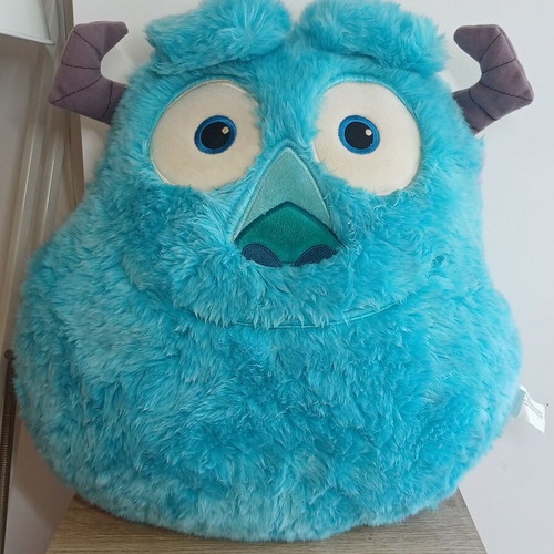 Disney Sulley plush pillow from Monsters, Inc.