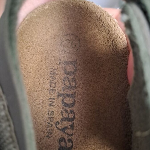 Children's sandals size 26 used, grey and brown