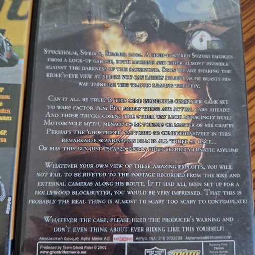 Moto DVD set, 6 discs
