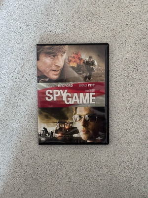 Spy Game DVD like new with subtitles, action adventure movie