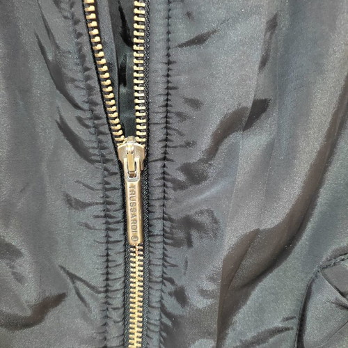 Trussardi black women's jacket used, size 42/M