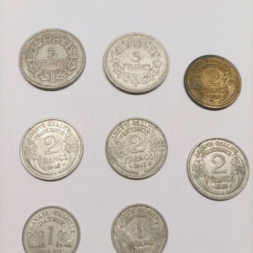 LOT 55 COINS FRANCE
