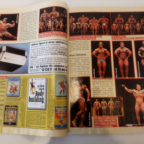 Bodybuilding magazine like new, German edition 1985