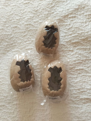 Πασχαλινά αυγά σετ 3 τεμαχίων papier mache καινούργια