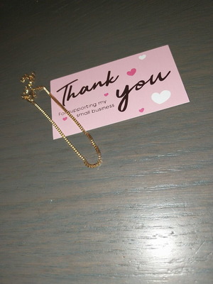 Bracelet new, gold color