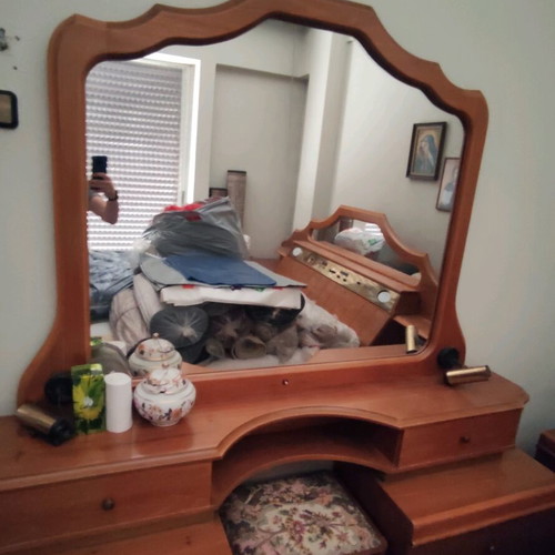 Bedroom furniture with mirror used