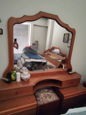 Bedroom furniture with mirror used